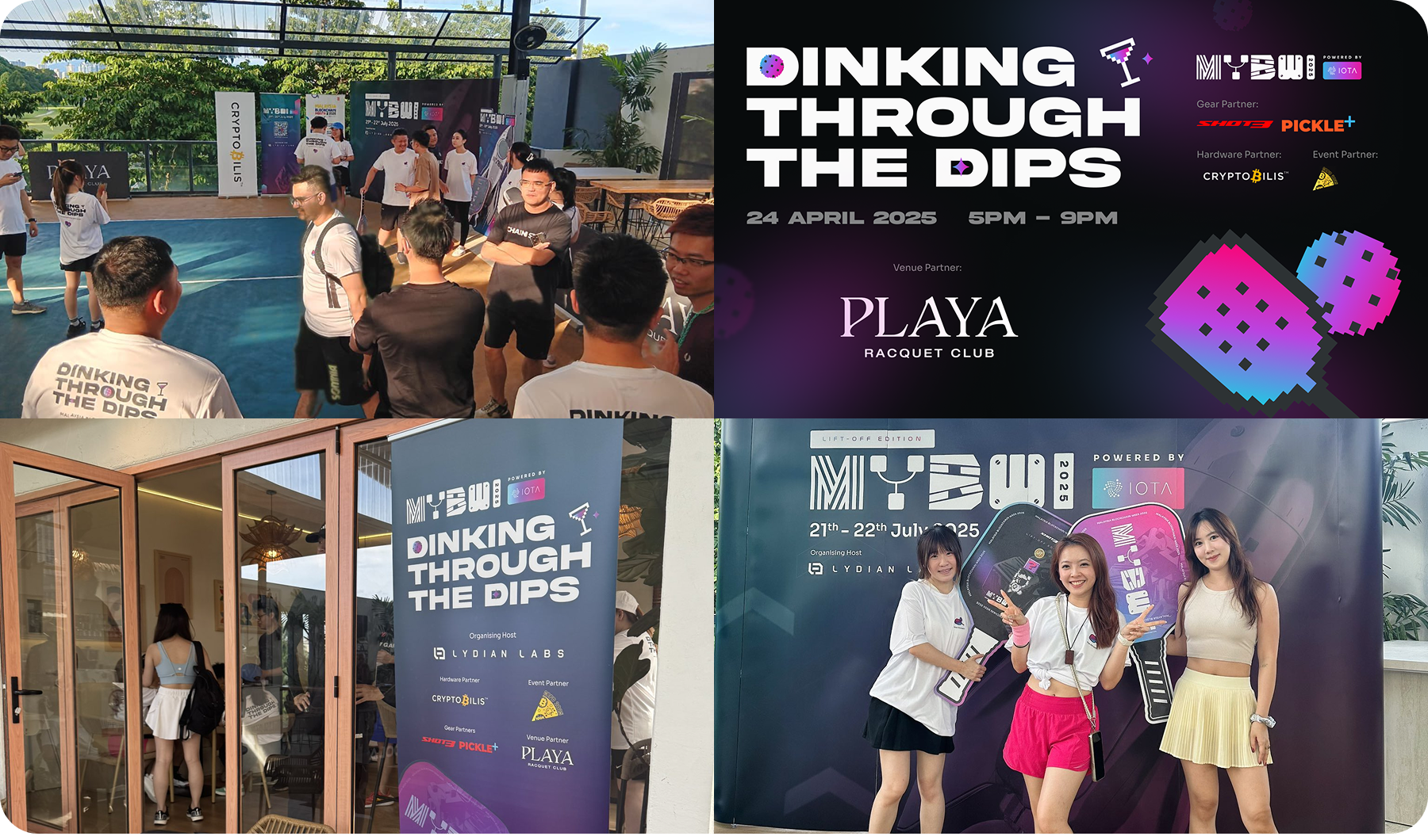 Pickle Ball MYBW KOL events | Lydian Labs